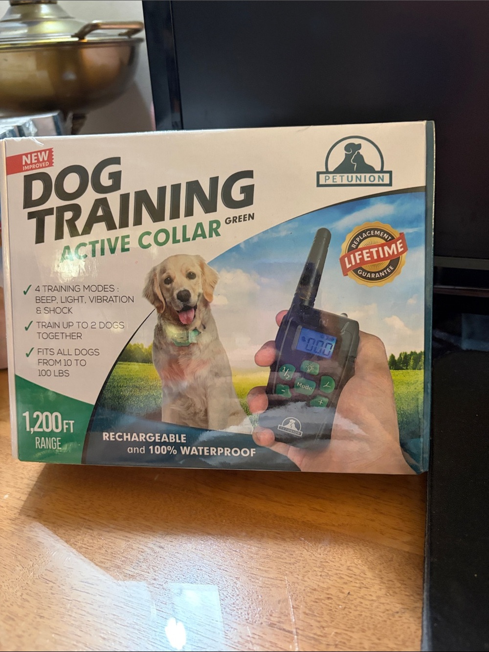 Dog Training Active Collar - Green